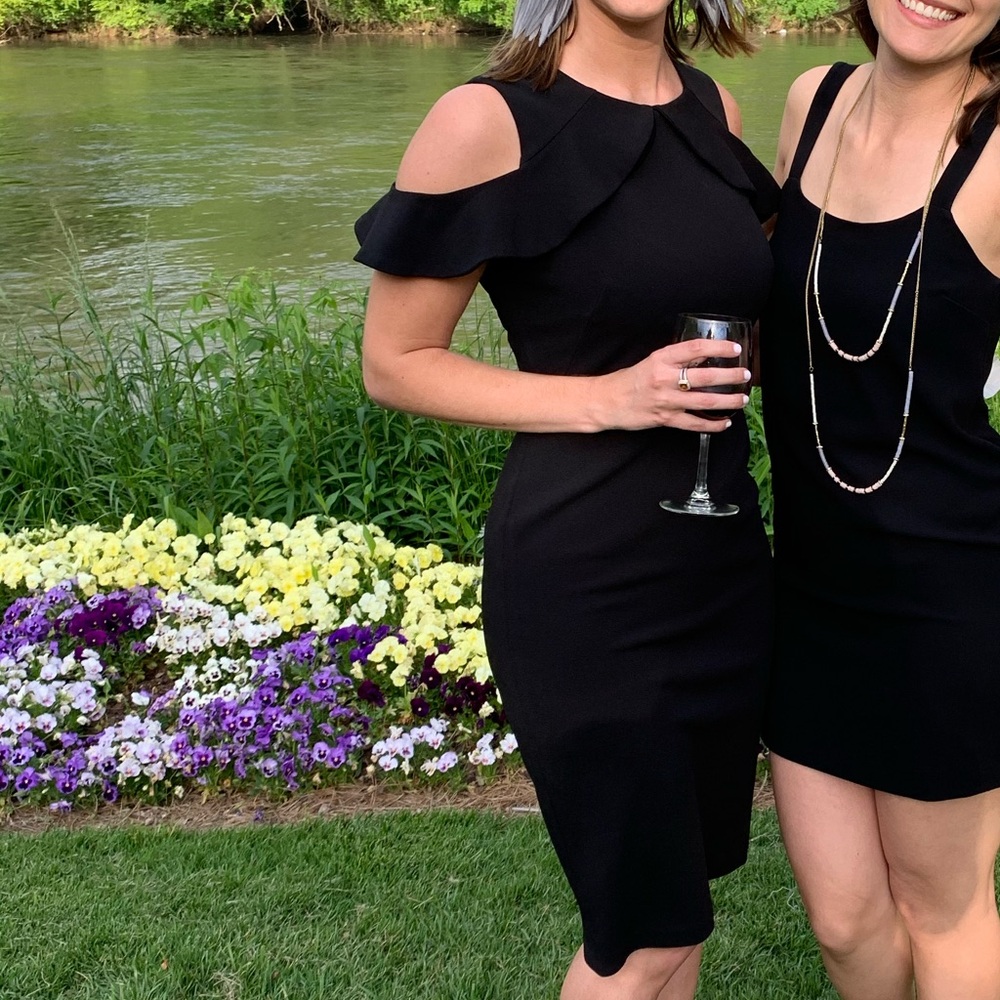 Elegant Calvin Klein Black Women's Dress